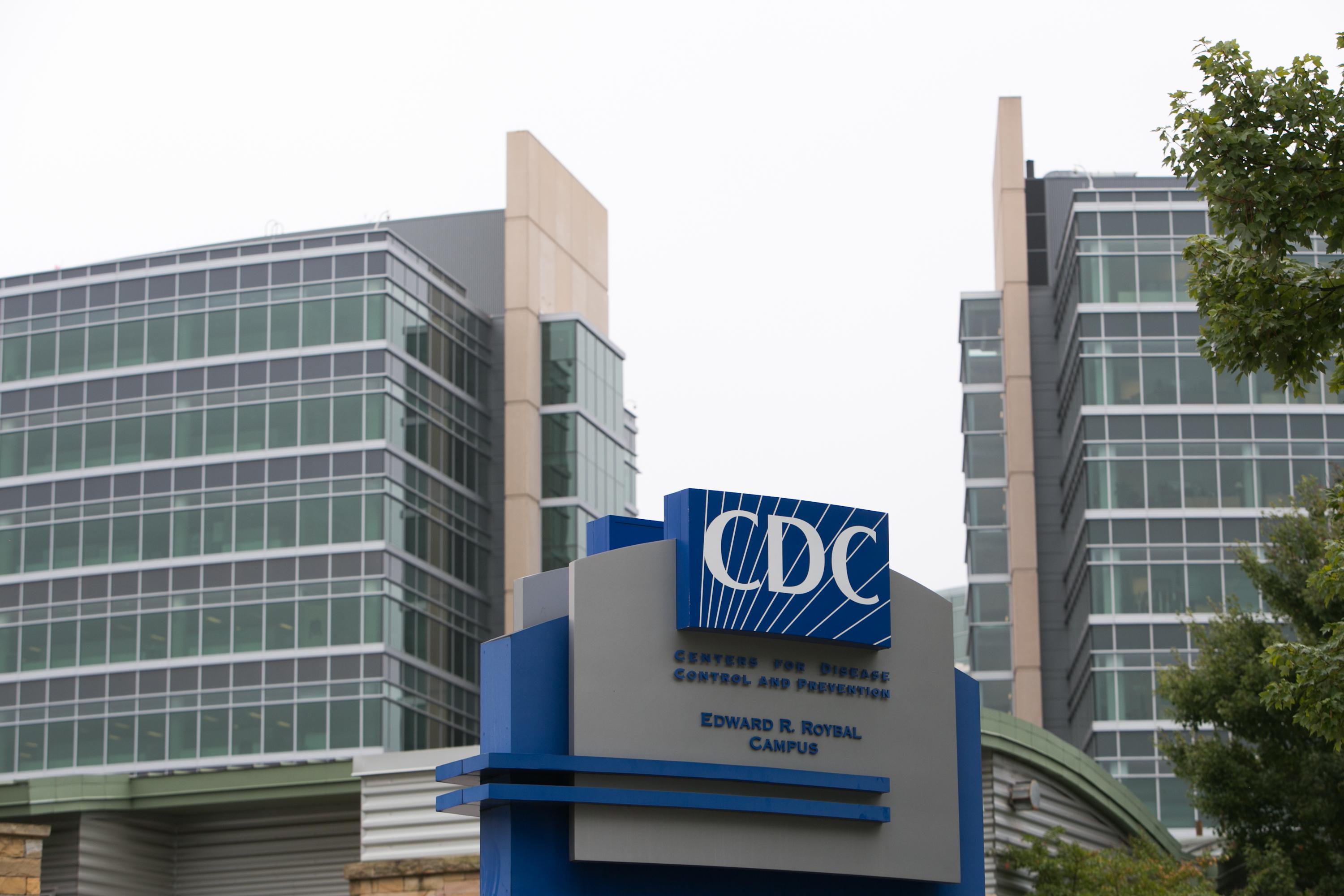 Exterior of the Centers for Disease Control (CDC) headquarters is seen on October 13, 2014 in Atlanta, Georgia. Frieden urged hospitals to watch for patients with Ebola symptoms who have traveled from the tree Ebola stricken African countries.  