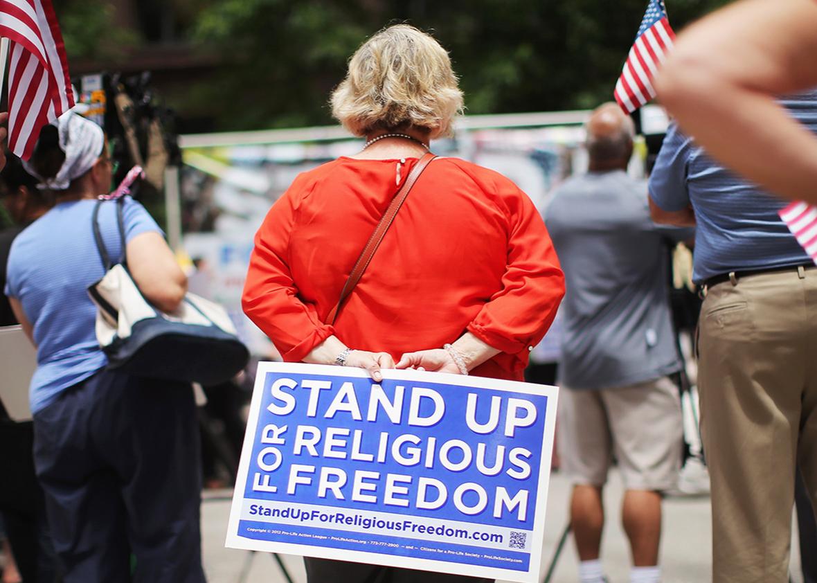 religious freedom. 