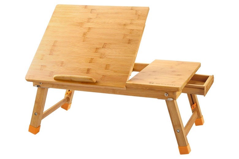 Bamboo laptop desk/breakfast tray
