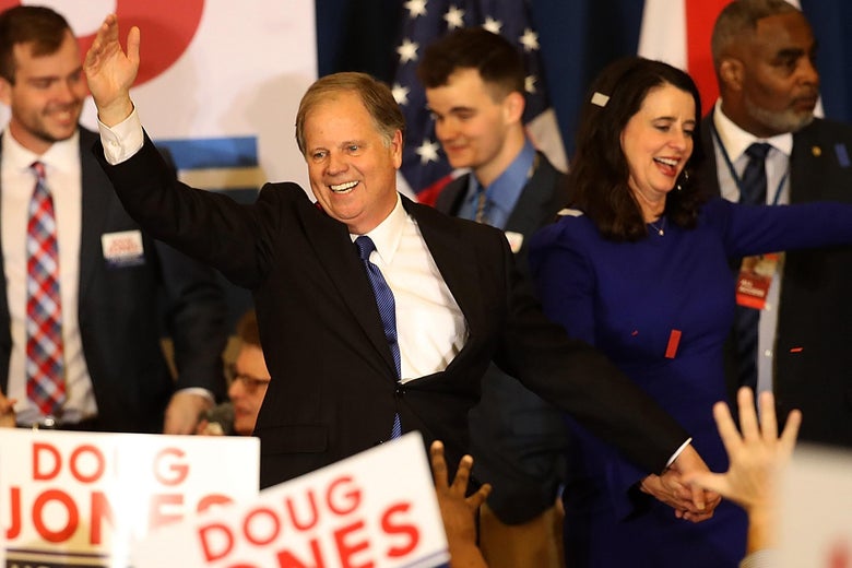 Doug Jones wins Alabama Senate race.