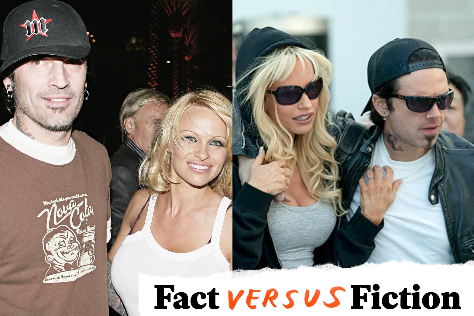 Pam and Tommy accuracy whats fact and whats fiction in the Hulu miniseries about Pamela Anderson and Tommy Lee. pic