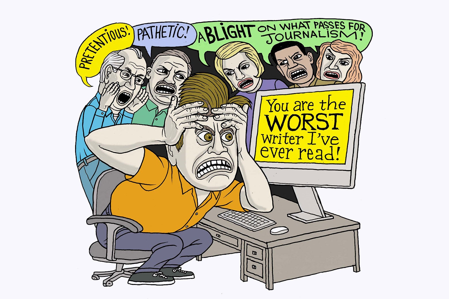 Slate Commenters Have Been Trolling Me for Years. I Decided to Confront Them—and Was Startled by What I Found. Slate Commenters Have Been Trolling Me for Years. I Decided to Confront Them—and Was Startled by What I Found.