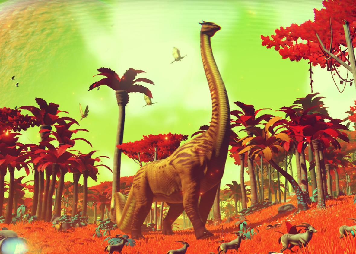 No Man’s Sky offers 18 quintillion for players to explore.
