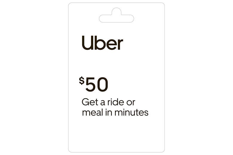 Uber gift card