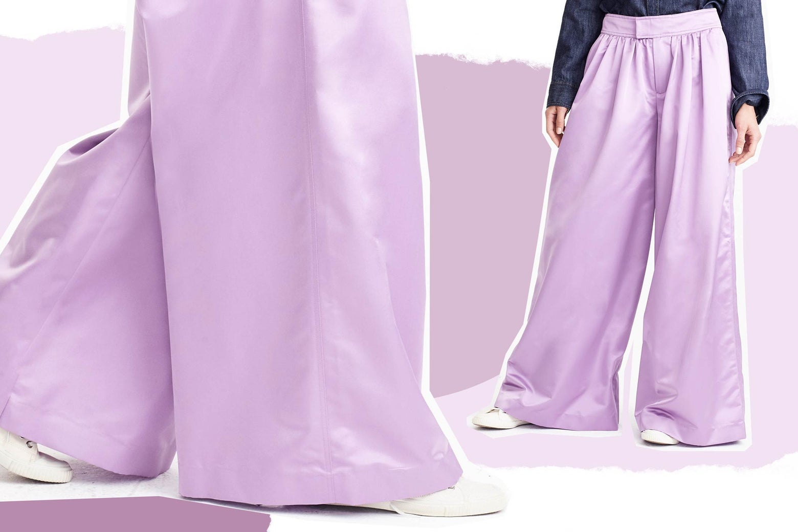Who would buy J. Crew’s baggy, sherbet-colored silk trousers?