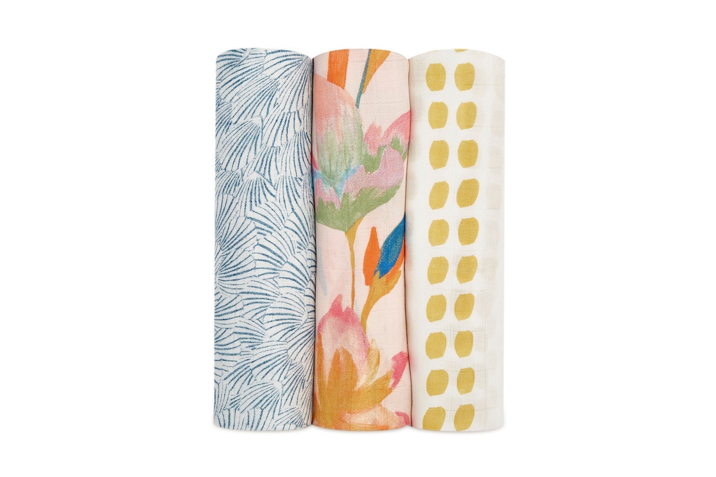 Aden + Anais Silky Soft Swaddle 3-pack