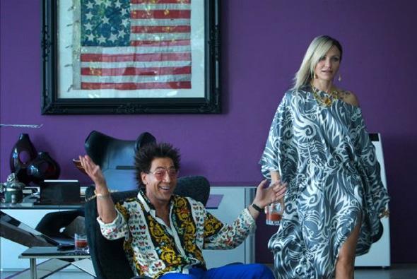 Cameron Diaz and Javier Bardem in The Counselor.