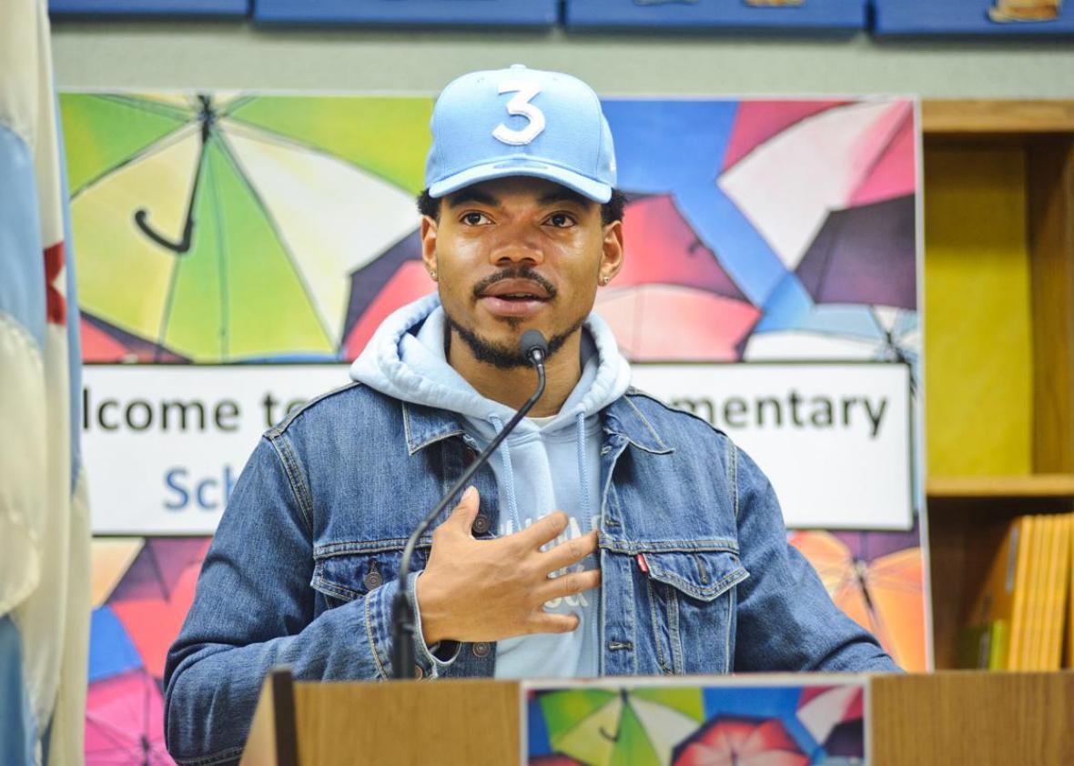 Michelle Obama, T.I., and more celebrate Chance the Rapper's $1 million ...
