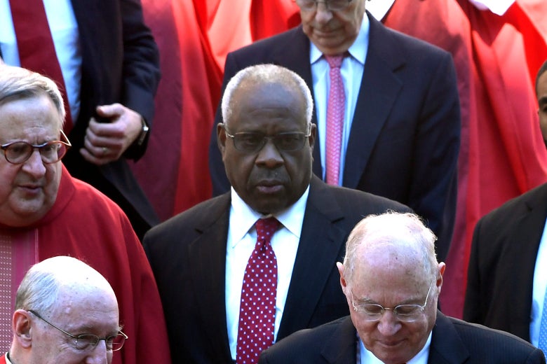 Justice Clarence Thomas.