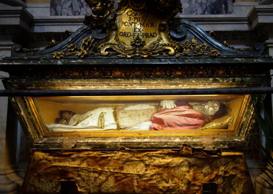 Photographing the real bodies of incorrupt saints.