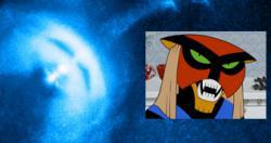 The Vela pulsar looks a bit like Brak from Space Ghost.