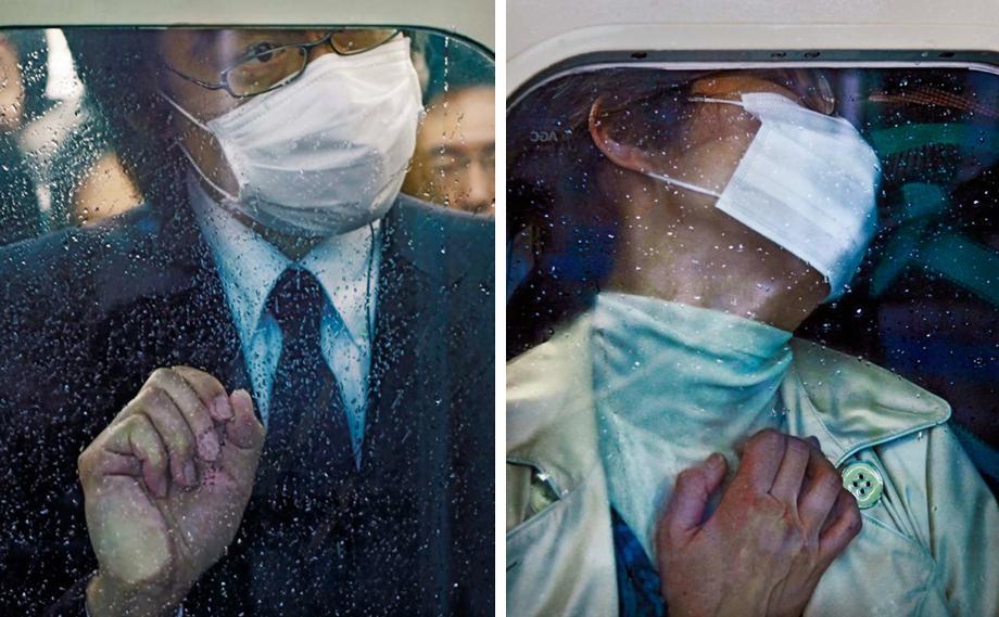 Tokyo Compression, Michael Wolf, Tokyo, Japan, subway