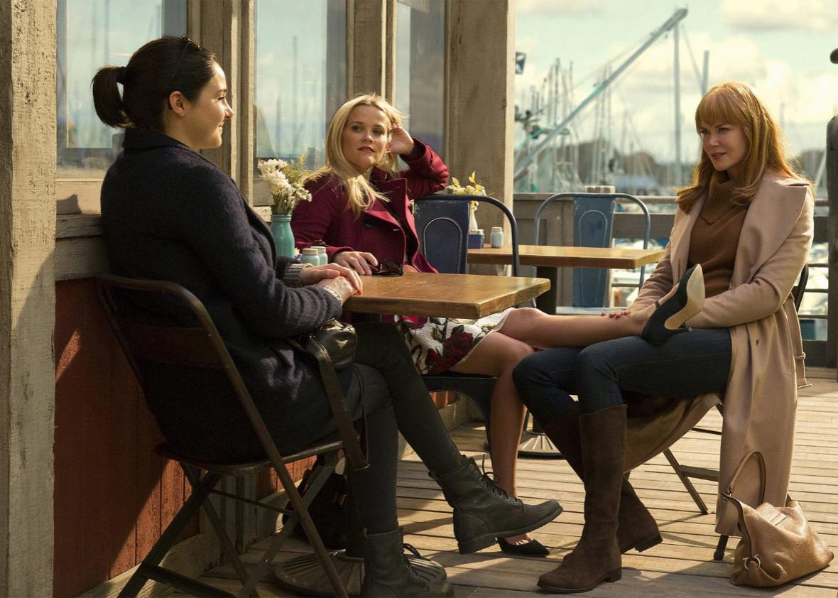 Nicole Kidman, Reese Witherspoon, and Shailene Woodley in Big Little Lies (2017)