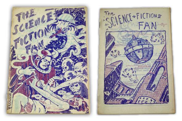 Issues of the Science Fiction Fan from circa 1939–40.