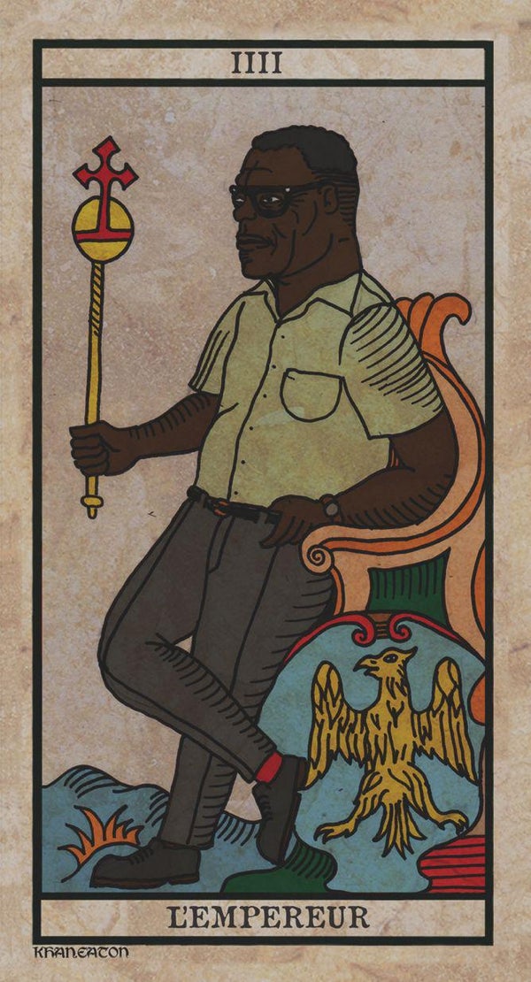 Black Power Tarot Cards from King Khan, Alejandro Jodorowsky, and