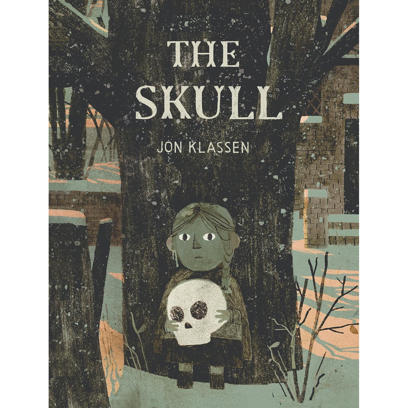 The cover of The Skull, featuring a little girl holding a skull.