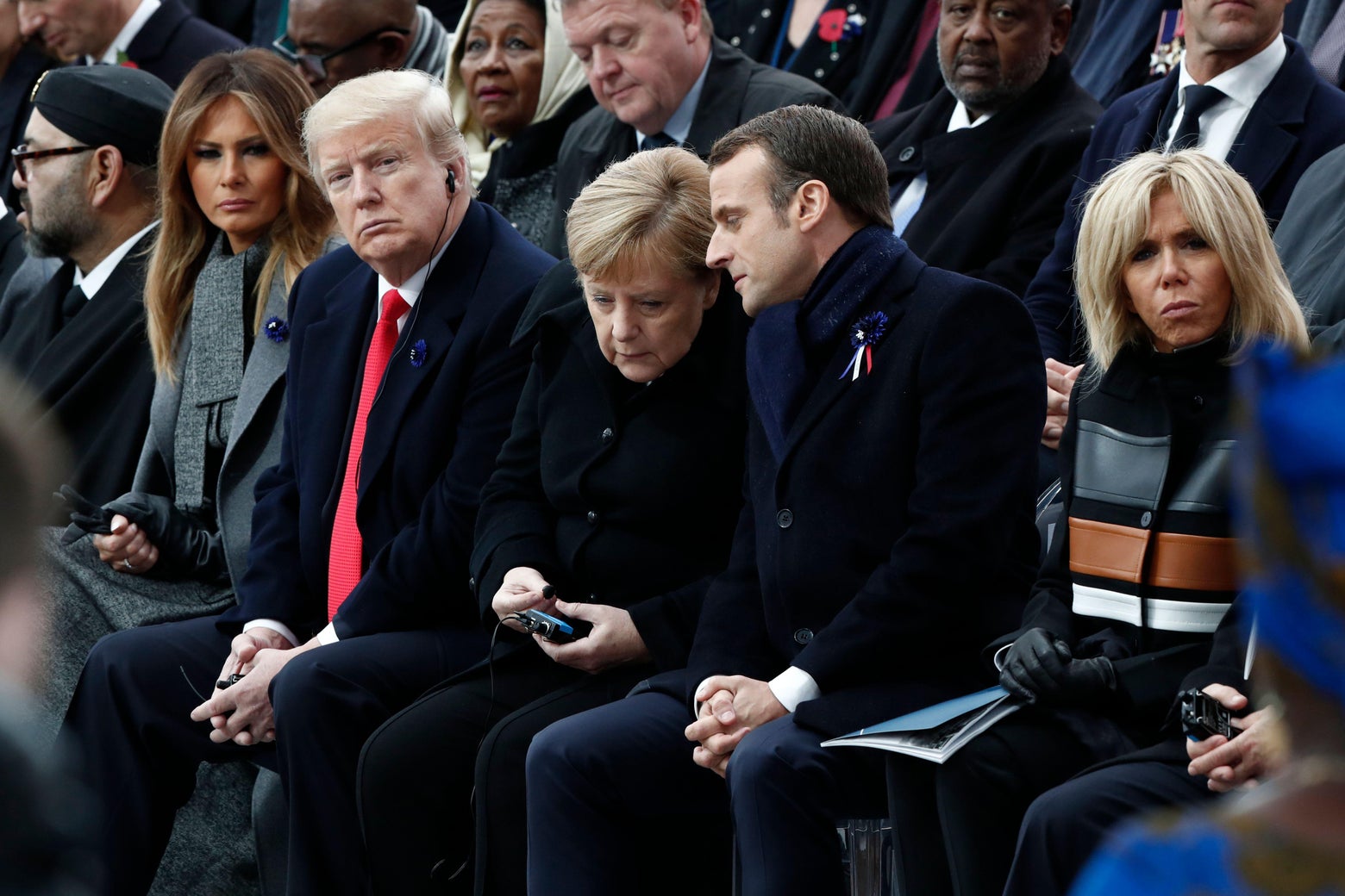 France’s Macron sends clear message to Trump: “Nationalism is a ...