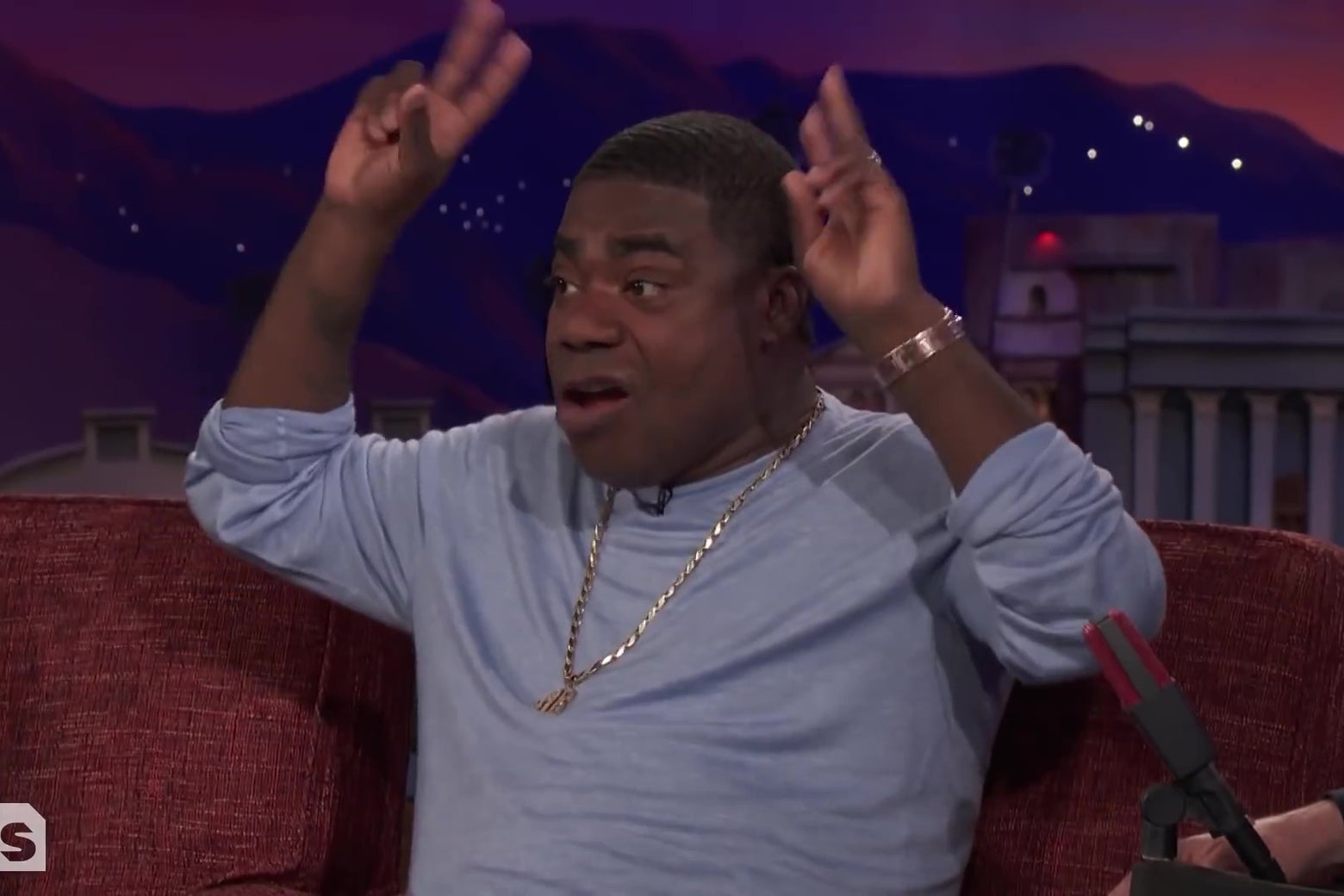 Tracy Morgan unveils the nation’s worst Richard Nixon impression on Conan.