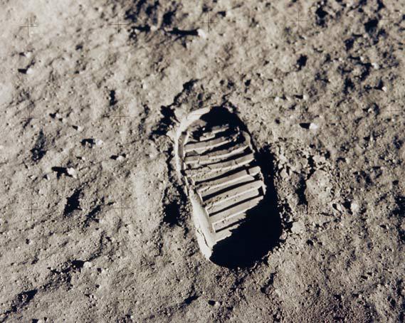 Bootprint on the Moon