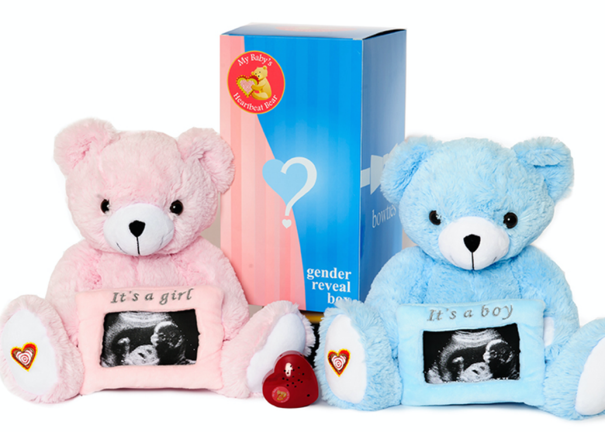 teddy bear with baby heartbeat