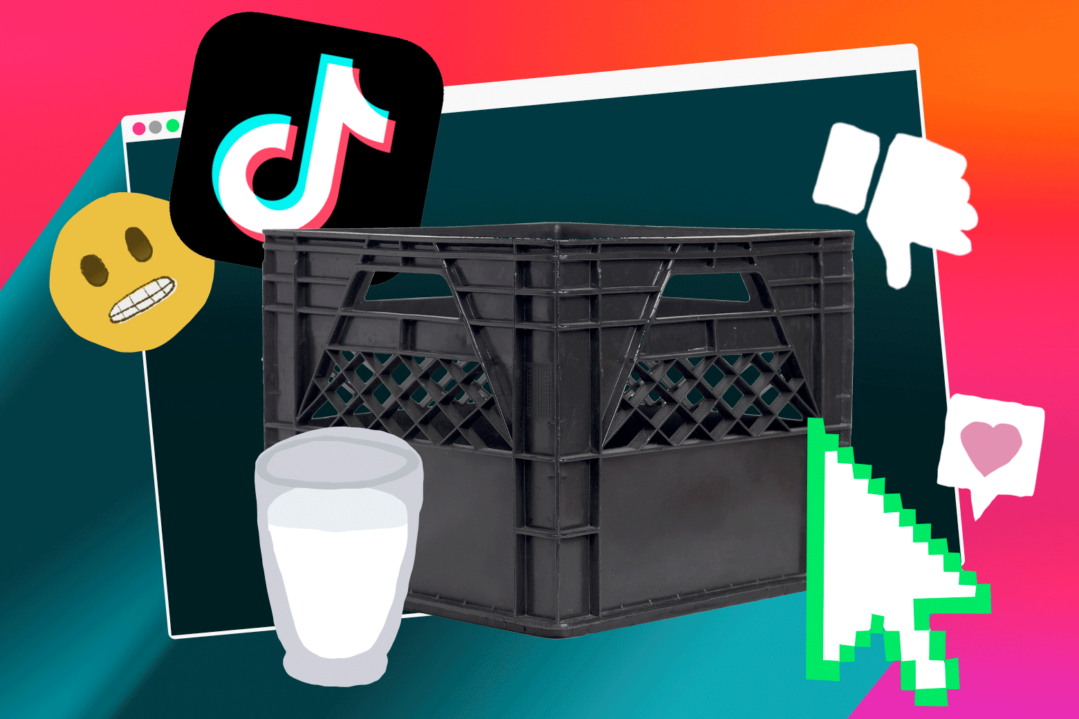 The milk crate challenge viral sensation and where to find milk crates.