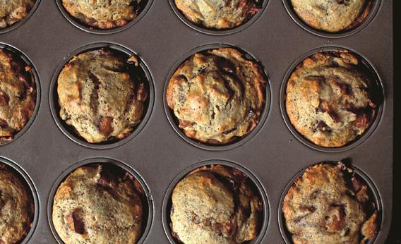 The perfect plum poppy seed muffins.