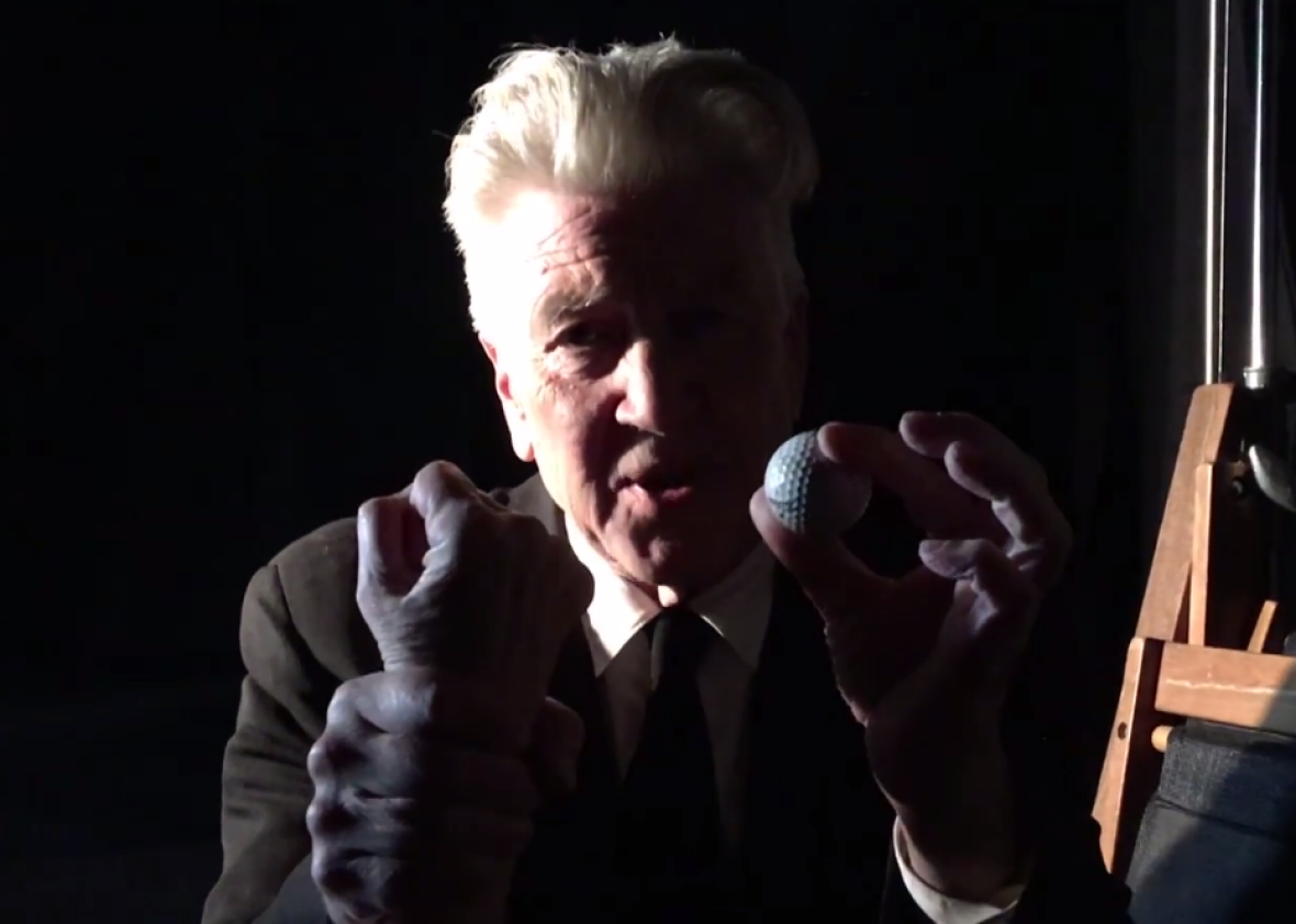 Watch David Lynch's delightfully bizarre Comic-Con intro (VIDEO).
