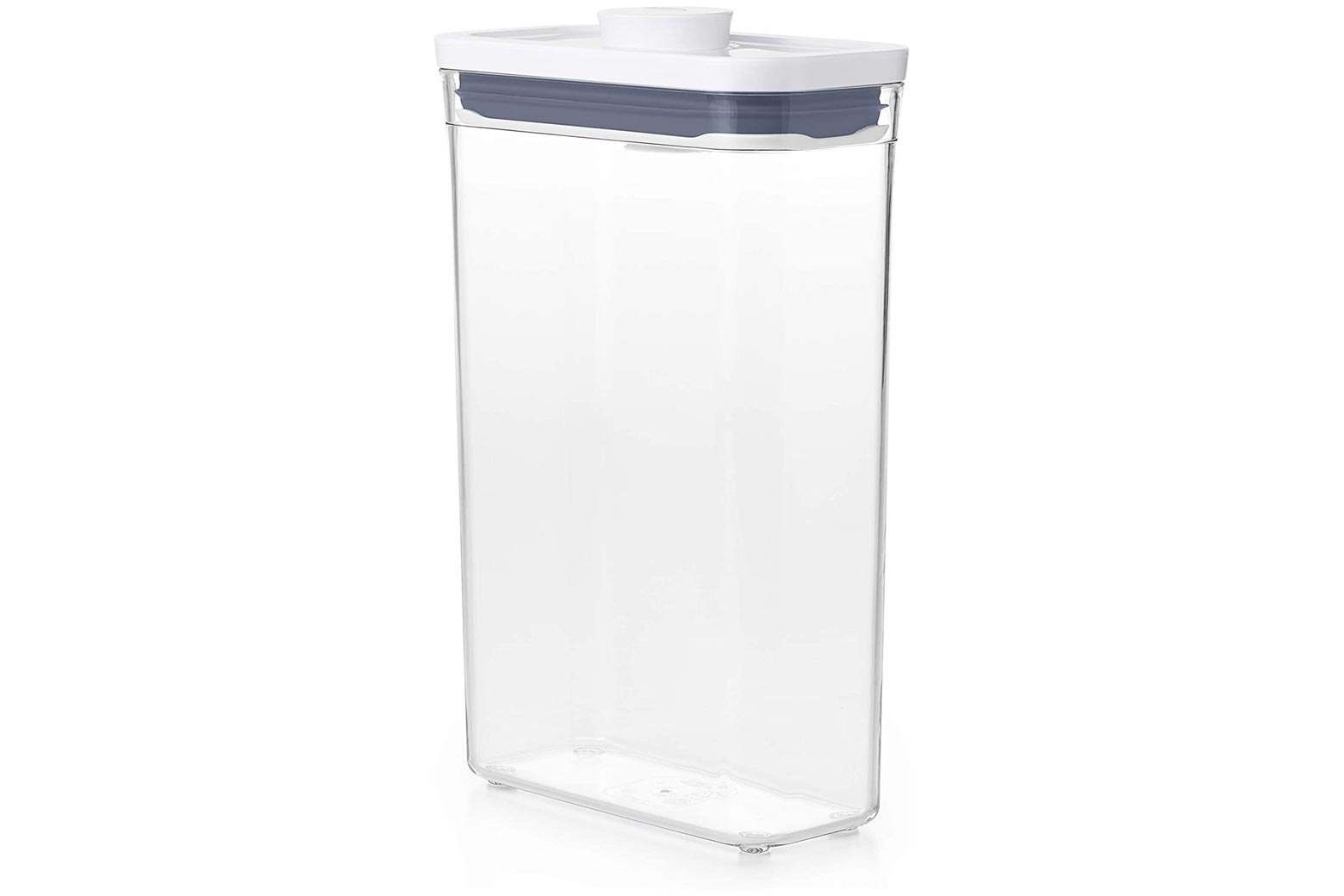 Tall airtight food container