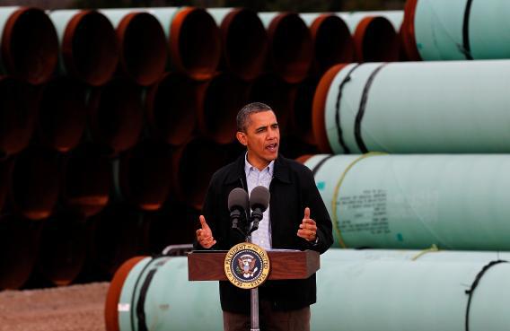Obama speaks at Keystone XL pipeline