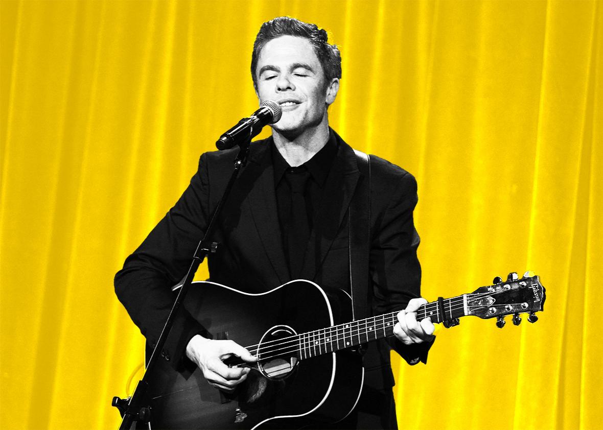 Singer-songwriter Josh Ritter perform onstage during the Christopher & Dana Reeve Foundation hosts "A Magical Evening" at Cipriani Wall Street on November 17, 2016 in New York City.