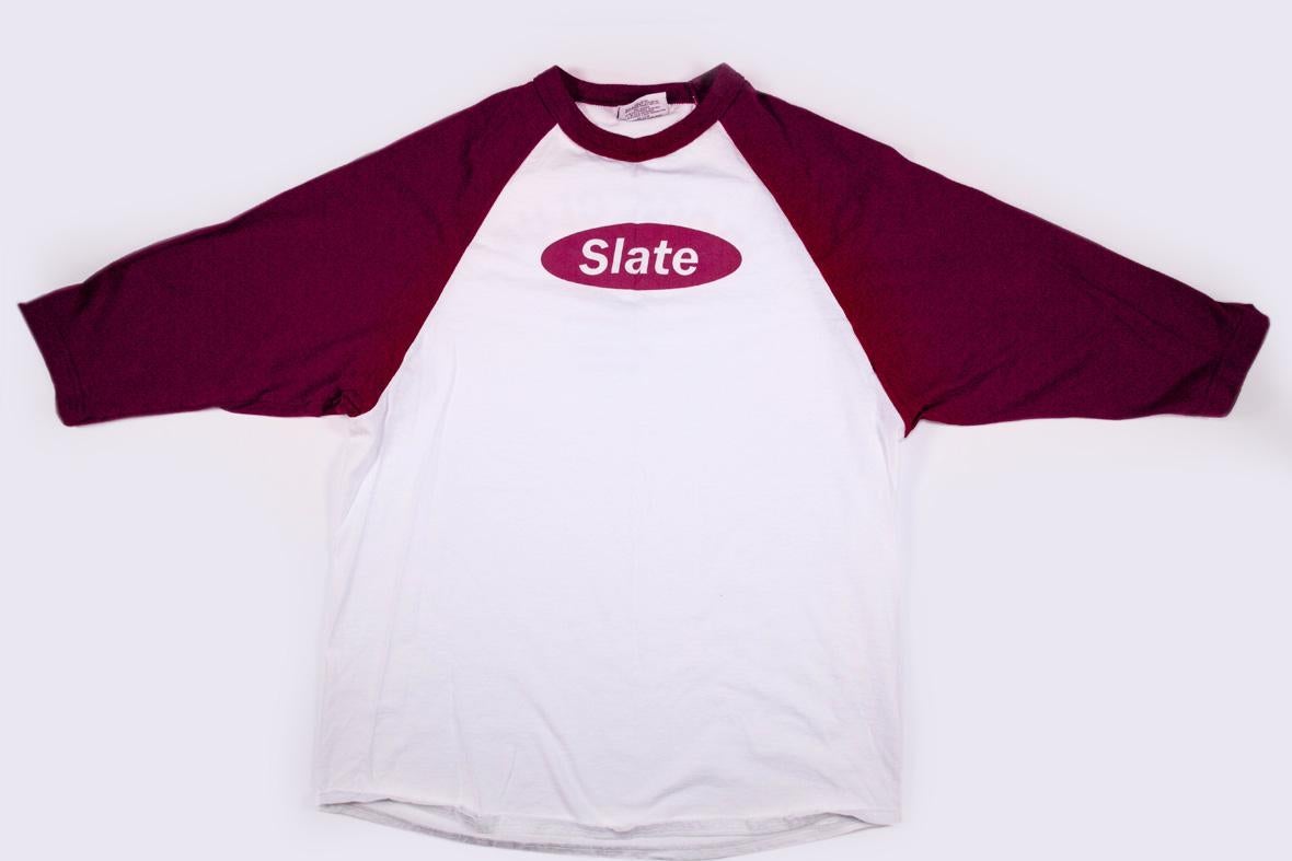 Slate logo baseball T-shirt