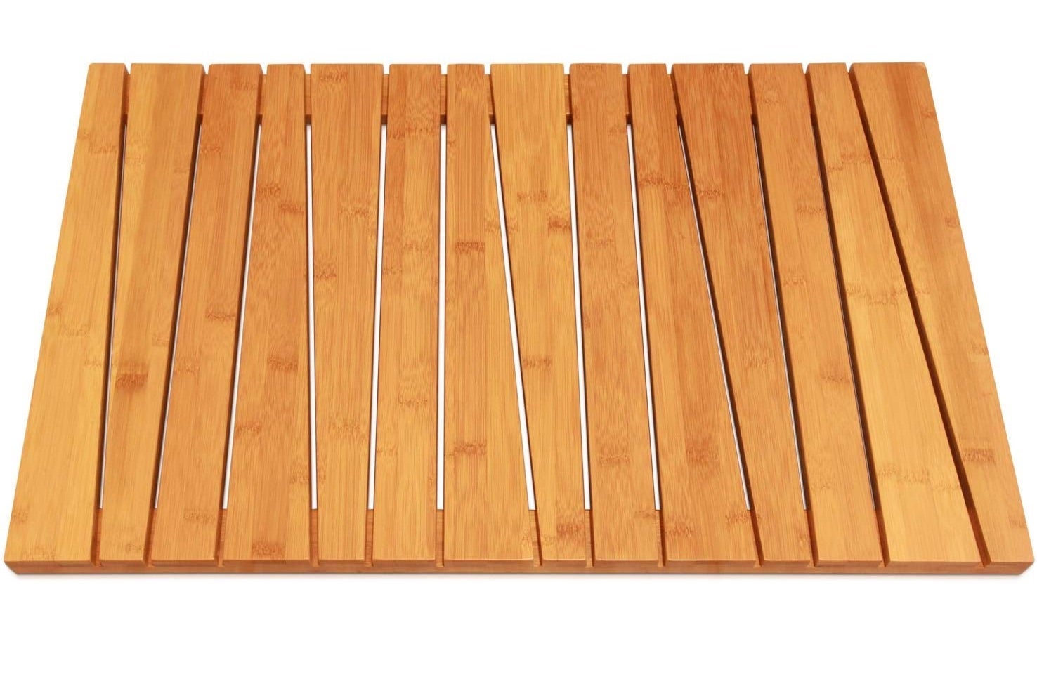 ToiletTree Products Bamboo Bath Mat