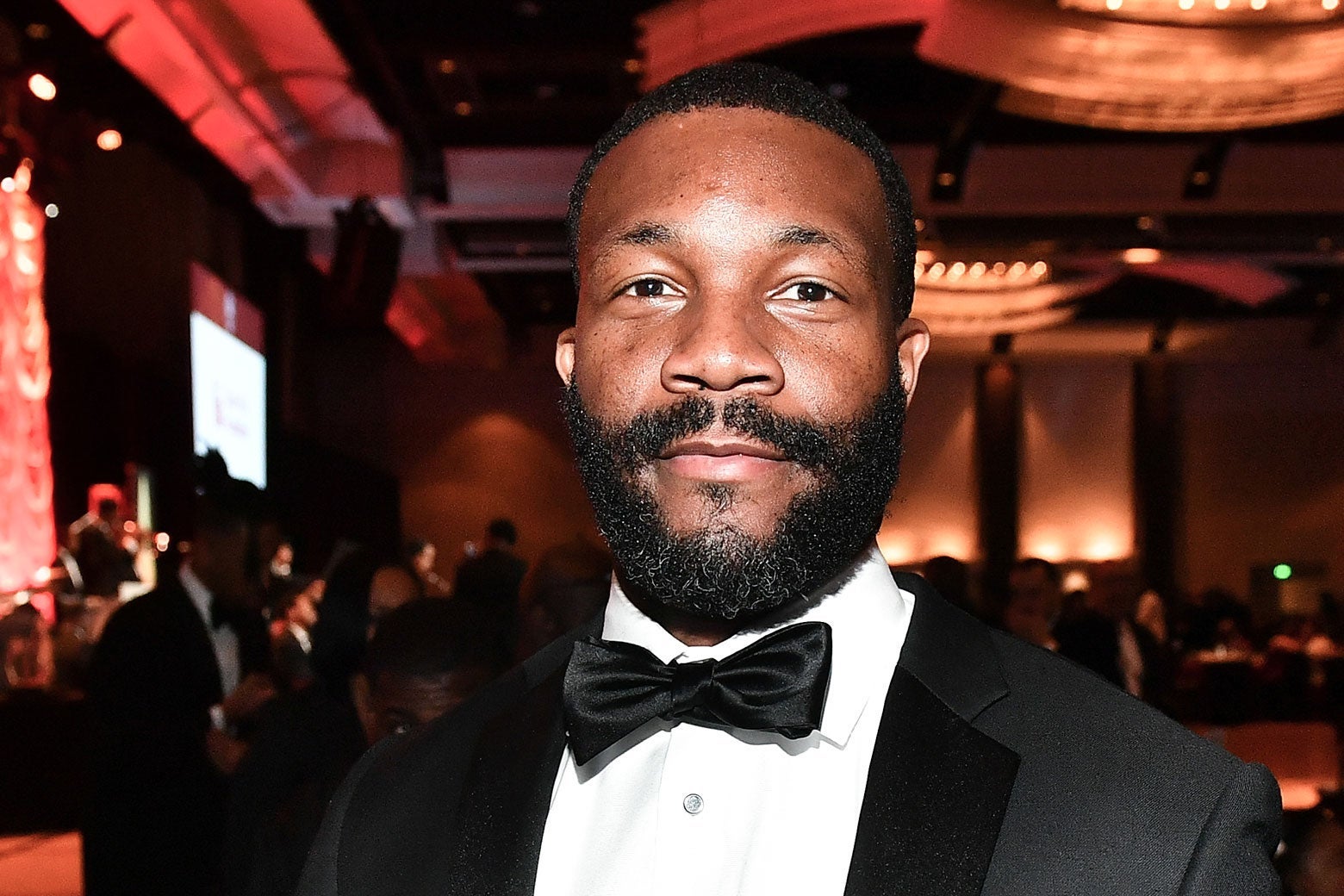 Randall Woodfin in a tux and bow tie.