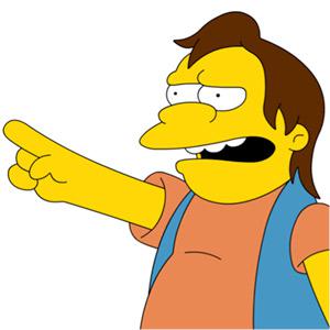 Nelson Muntz.