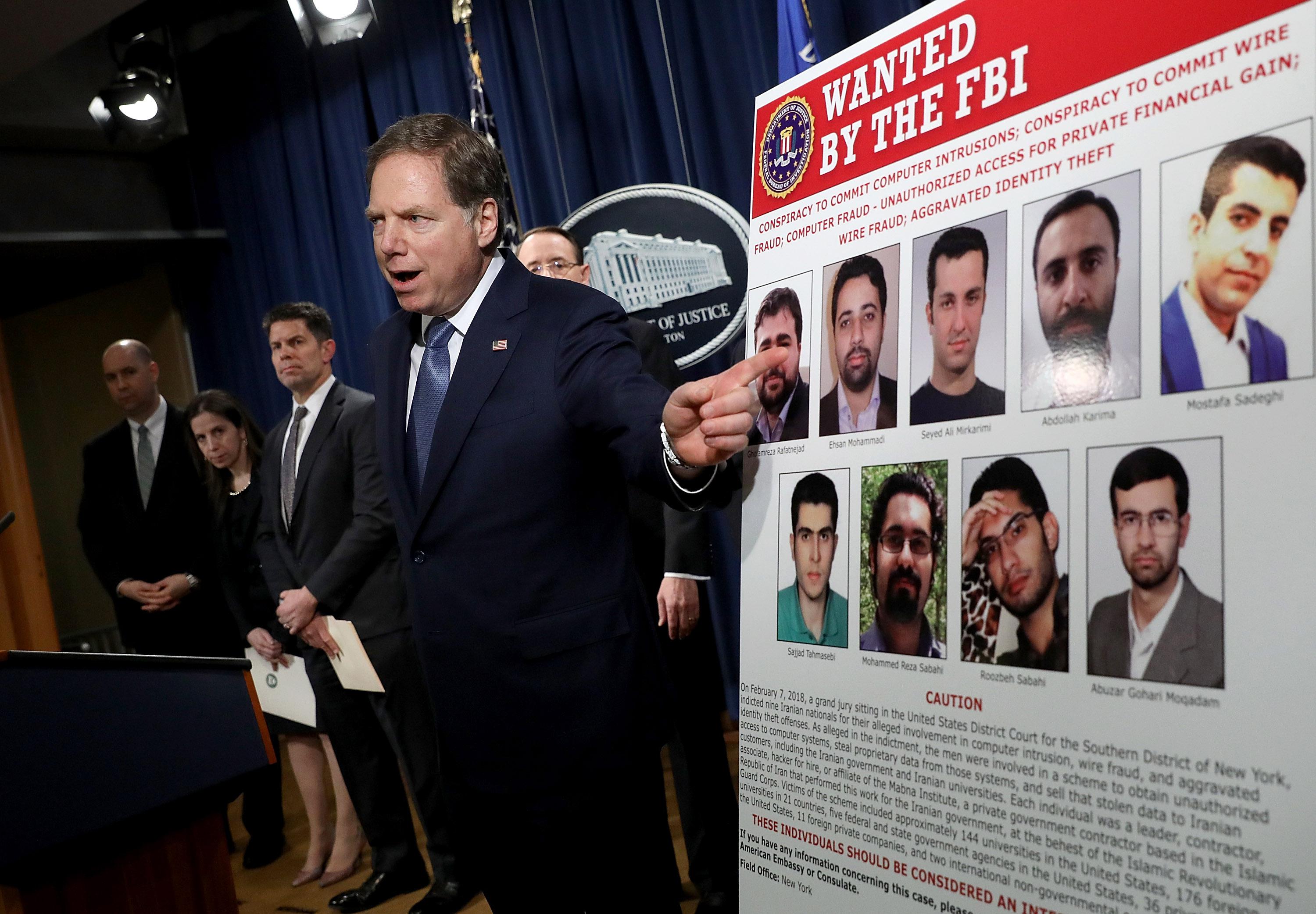 Iranian Hackers Indicted By Justice Department For Allegedly Stealing ...