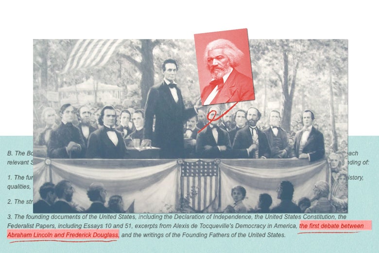 Virginia Republicans Want Students to Learn About the Debate Between “Abraham Lincoln and Frederick Douglass.” But It Gets Worse. Virginia Republicans Want Students to Learn About the Debate Between “Abraham Lincoln and Frederick Douglass.” But It Gets Worse.