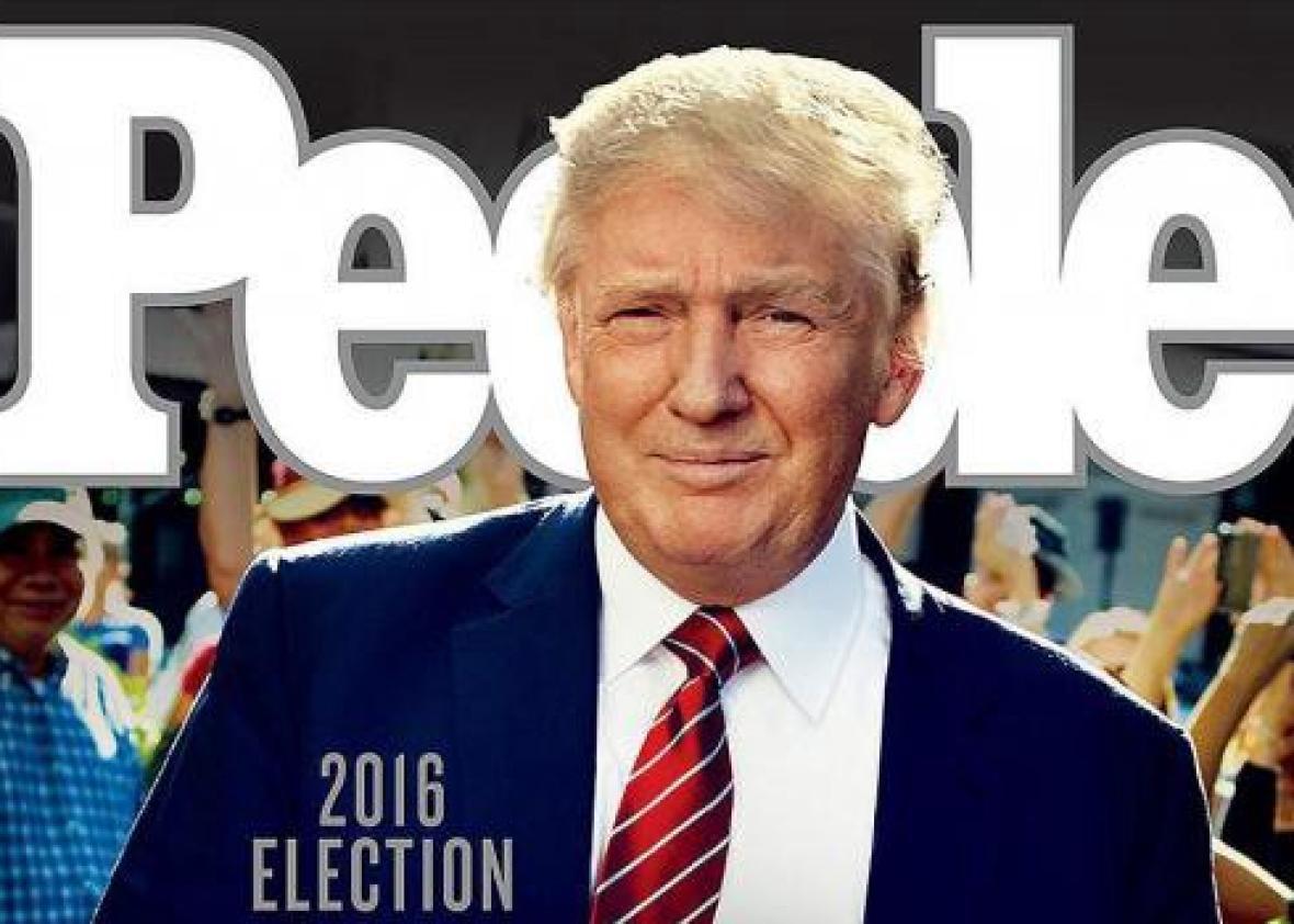 Trump People Magazine 1998 cover