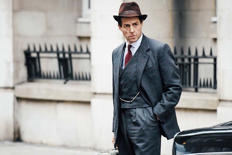 Hugh Grant in A Very English Scandal.