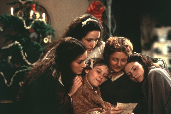 Claire Danes, Winona Ryder, Susan Sarandon, Kirsten Dunst, and Trini Alvarado in Little Women (1994)