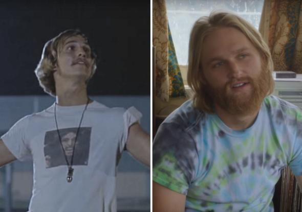 Wooderson (Matthew McConaughey) and “Willoughby” (Wyatt Russell).
