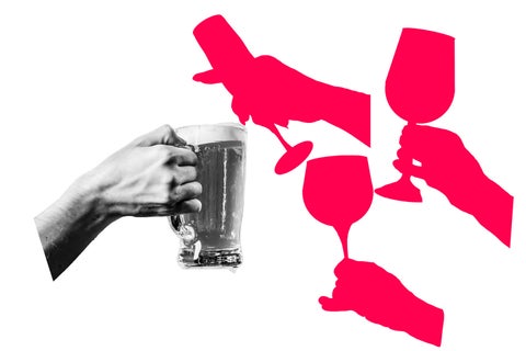 I'm the only man at my work happy hours and I might love it, and more