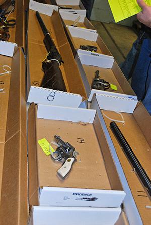 An auction in Pennsylvania where the items up for bid are guns u,An auction in Pennsylvania where the items up for bid are guns used in suicides.