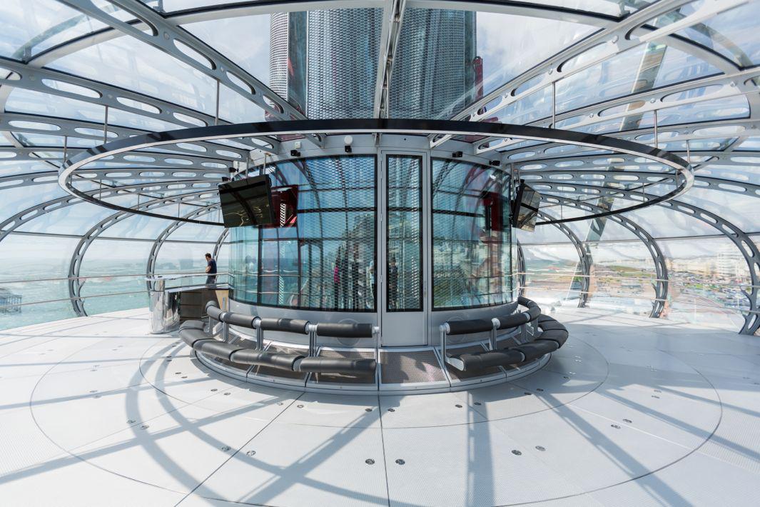 British Airways i360 Pod Interior 2