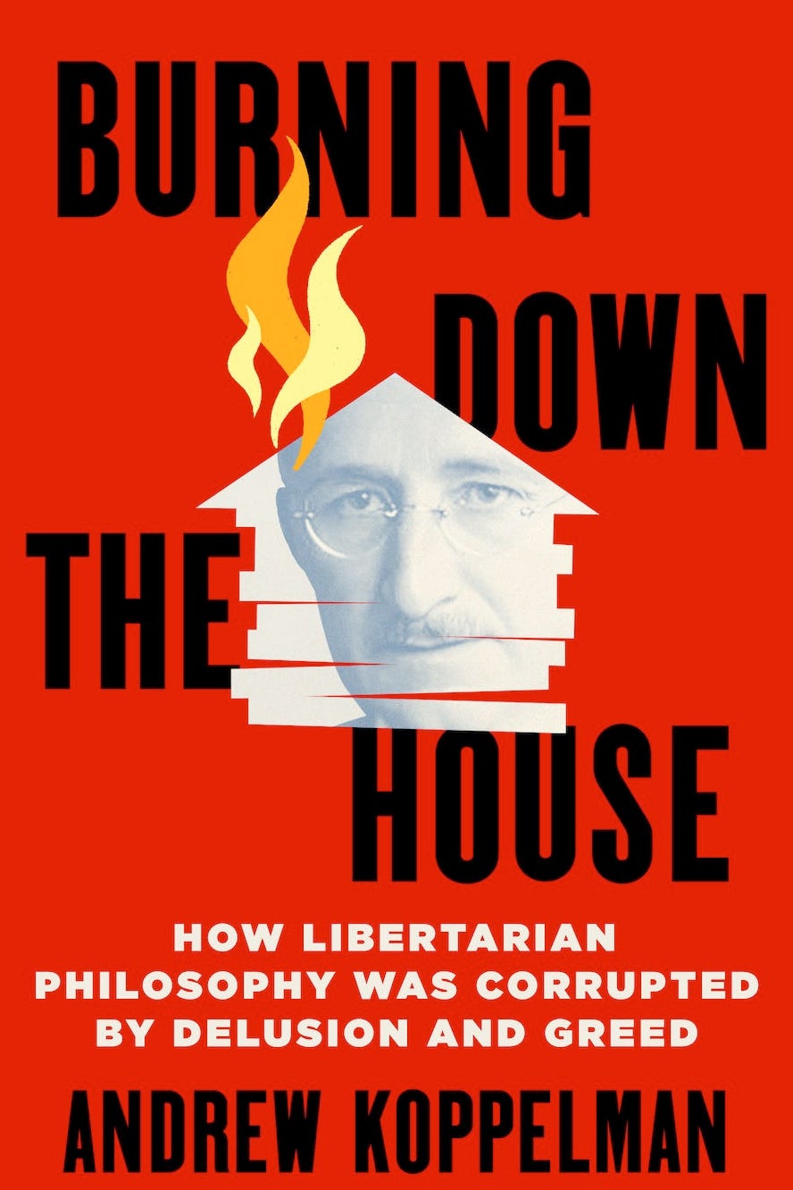 The cover of Burning Down the House