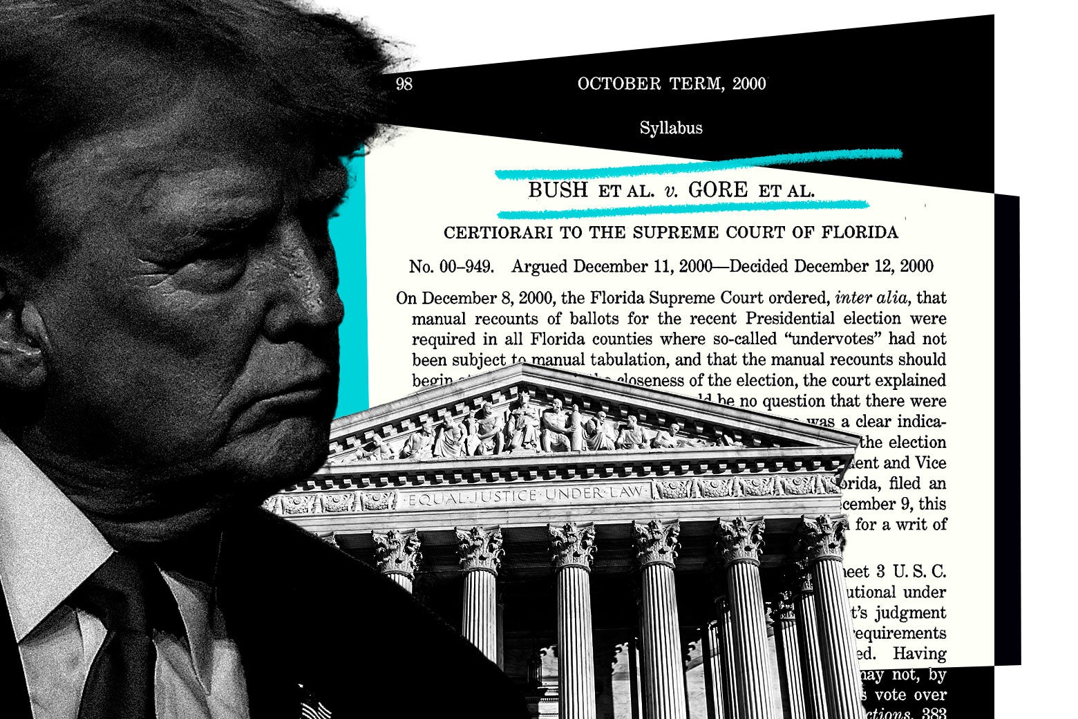 Donald Trump Is Asking the Supreme Court for the Bush v. Gore Treatment