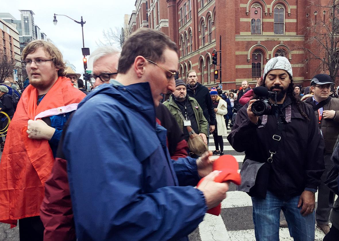 Blockades, stun grenades, and anarchists abound at Trump inauguration protests in D.C.