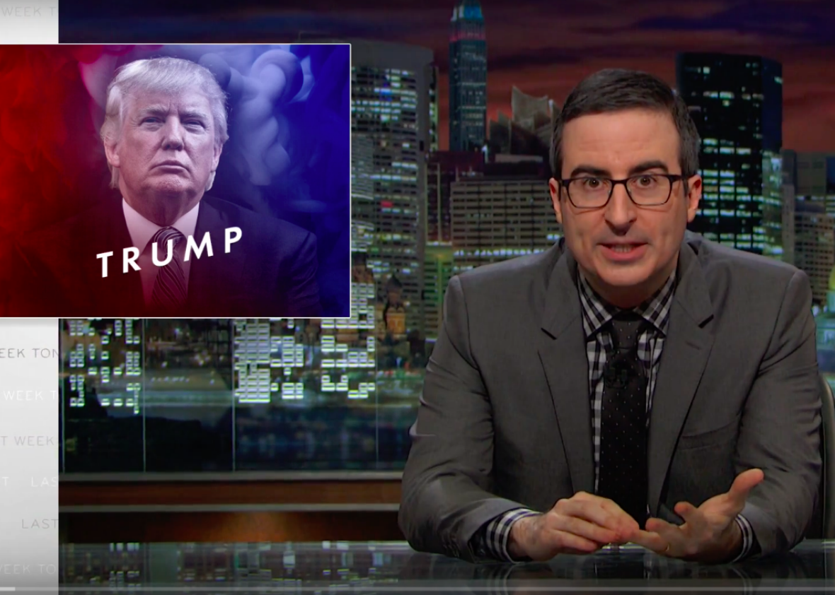 John Oliver shredded Donald Trump on Last Week Tonight (VIDEO).