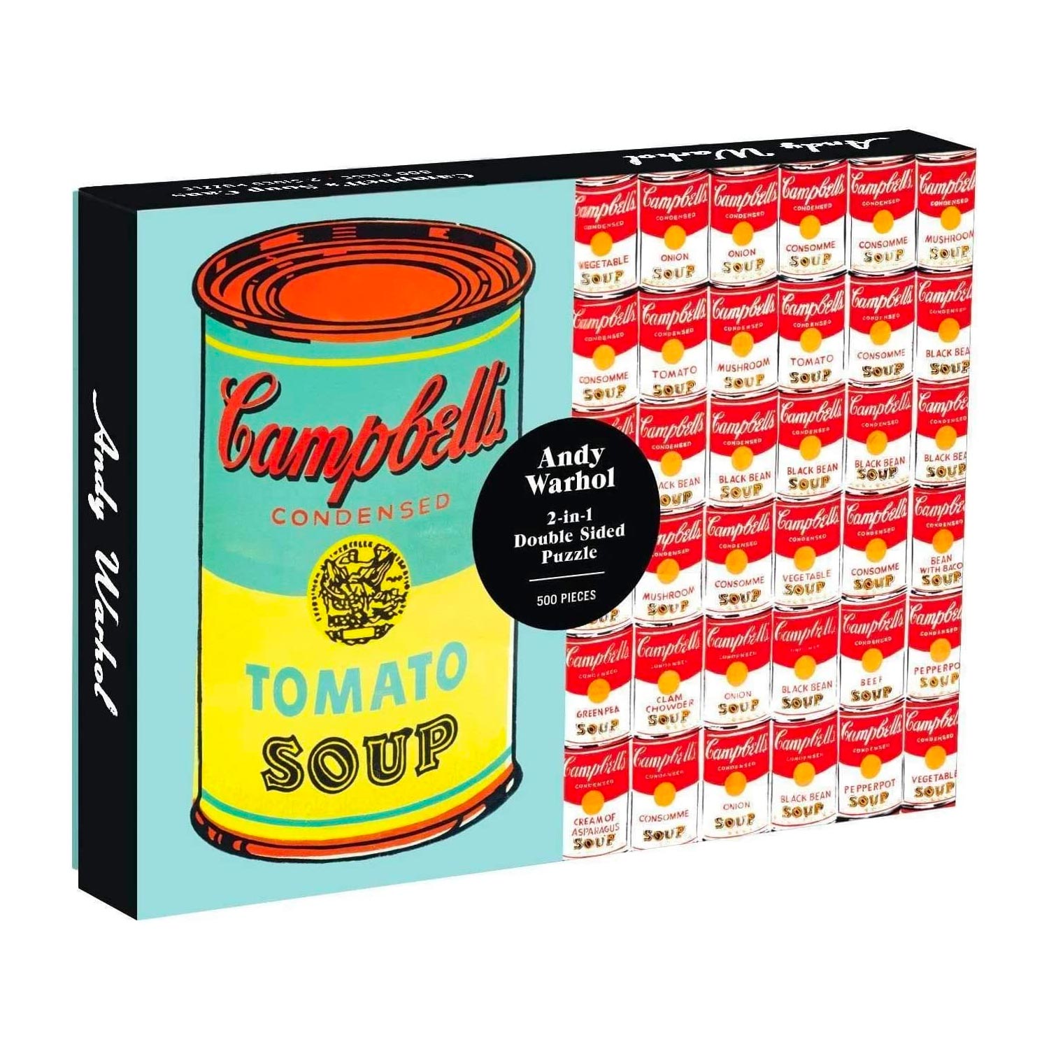 Galison Andy Warhol Soup Can, 500 Pieces