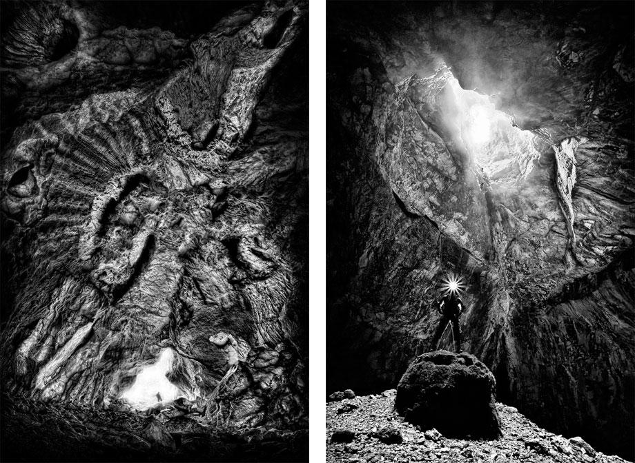 Left: Petrified 3, 2010. Right: Petrified 7, 2011.