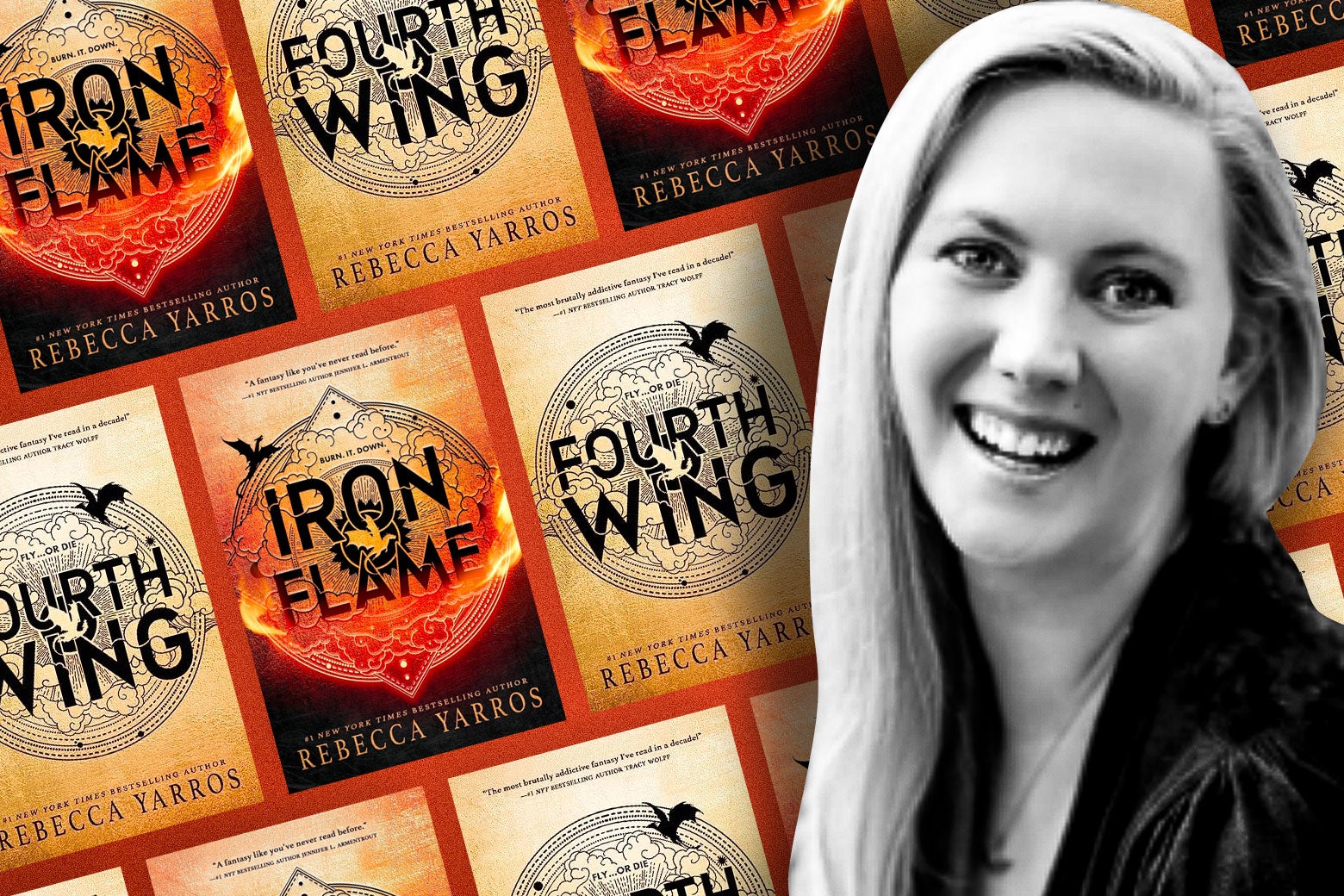 Iron Flame and Fourth Wing by Rebecca Yarros: Are the romantasy ...